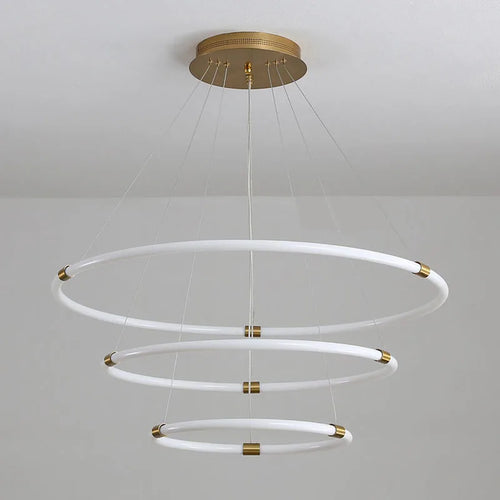lustre moderne lumineux pour cuisine et salle à manger - vue 5 sur 5