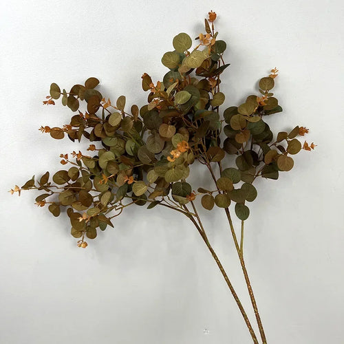 lot de 2 feuilles artificielles en soie pour décoration florale - vue 7 sur 7