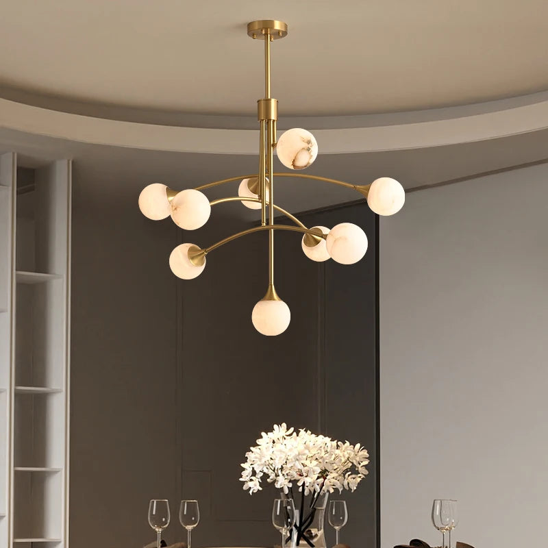 suspension moderne créative en fer pour décoration intérieure - vue 5 sur 8