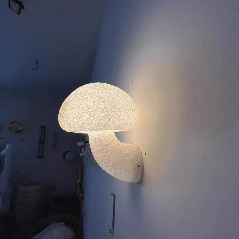 applique murale champignon design nordique pour intérieur extérieur - vue 5 sur 7