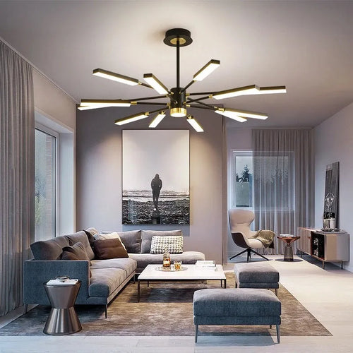 lustre moderne à suspension pour décoration intérieure et éclairage nordique - vue 6 sur 10