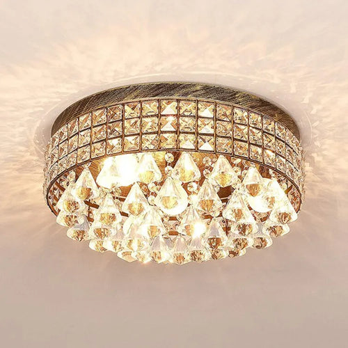 plafonnier en cristal design moderne pour intérieur élégant - vue 9 sur 8