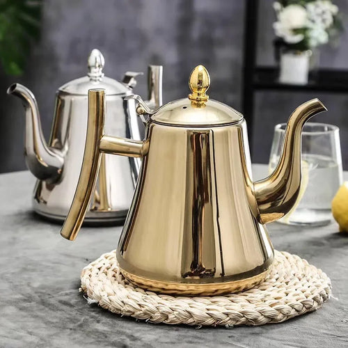 Bouilloire inox avec infuseur amovible tous feux - vue 4 sur 7