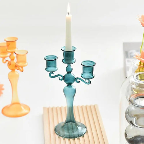 bougeoir décoratif à 3 têtes pour toutes occasions - vue 2 sur 9