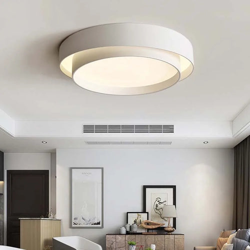 plafonnier led ultra mince lustre moderne intérieur - vue 6 sur 22