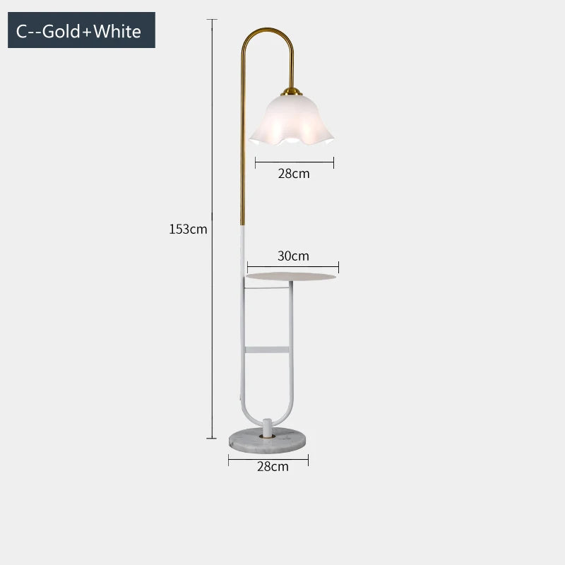 lampadaire en acrylique design pour un éclairage moderne intérieur - vue 11 sur 15