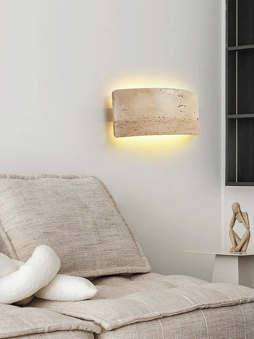 applique murale led wabi-sabi étanche pour jardin extérieur - vue 4 sur 8
