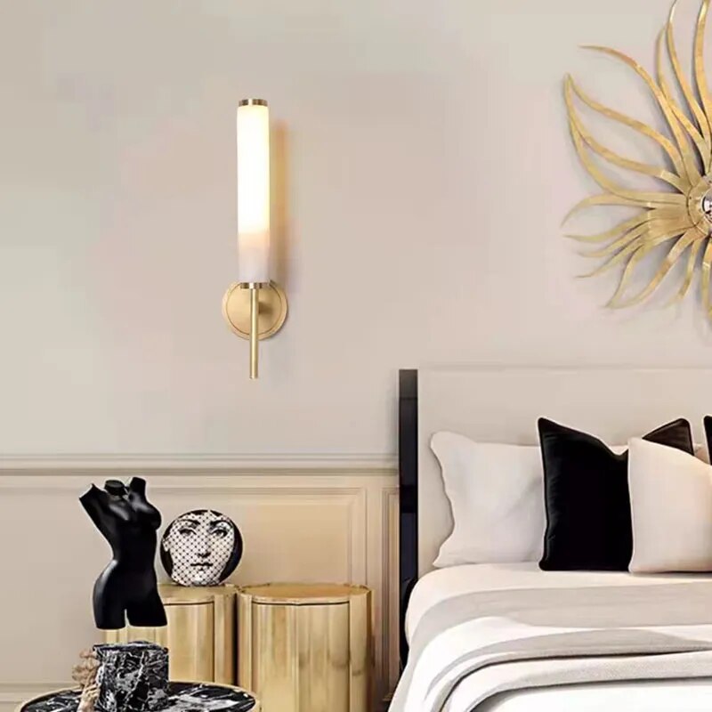 Applique murale LED en marbre naturel - vue 4 sur 7