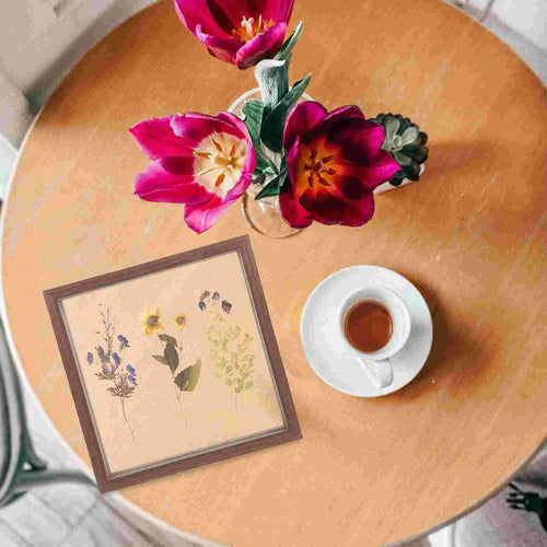cadre photo en verre double face pour fleurs en relief - vue 7 sur 7