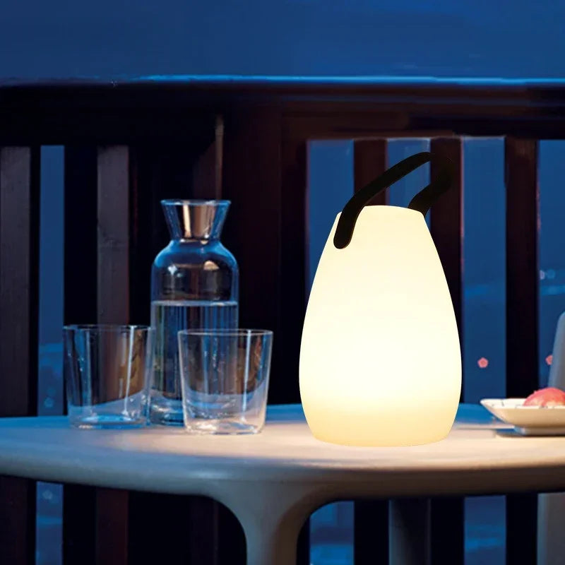 lampe portable rechargeable avec 16 couleurs à distance - vue 8 sur 8