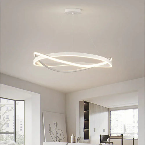 suspension à led moderne pour décoration intérieure élégante - vue 4 sur 12