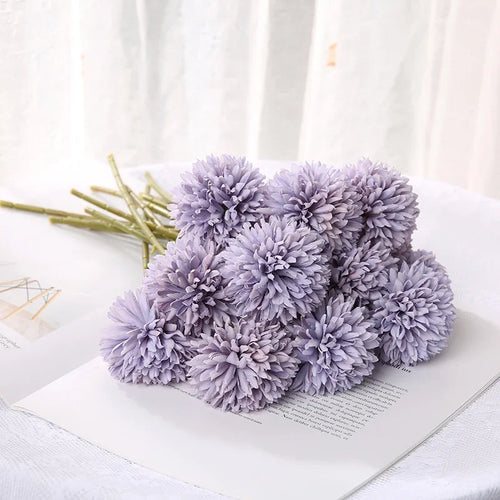 bouquet de fleurs artificielles pour décoration mariage et vases artisanaux - vue 12 sur 15