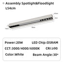 spot led encastrable magnétique moderne éclairage linéaire intérieur