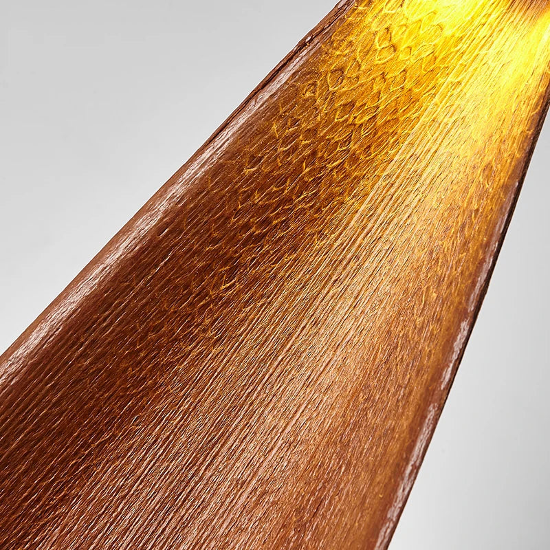 lustre japonais wabi-sabi art rétro pour décoration intérieure - vue 6 sur 8