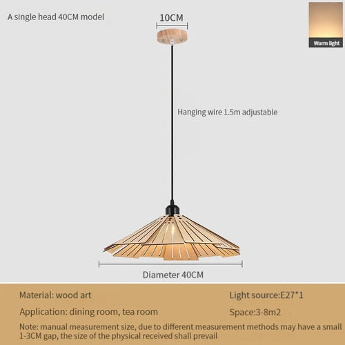 plafonnier en bois rétractable pour décoration intérieure lumineuse - vue 13 sur 18