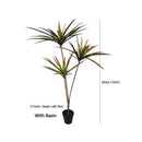 plantes artificielles dracaena pour décoration intérieure tropicale