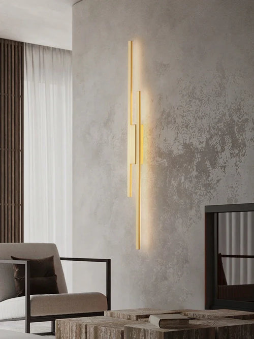 applique murale en cuivre design pour décoration moderne - vue 4 sur 12