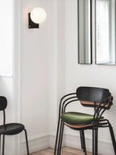 applique murale créative en acier inoxydable pour intérieur moderne