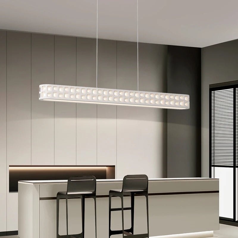 lustre led creux à spectre complet pour éclairage intérieur protecteur des yeux - vue 6 sur 7