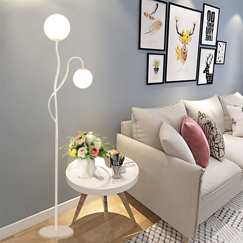 lampadaire led métal style nordique pour décoration intérieure - vue 3 sur 8