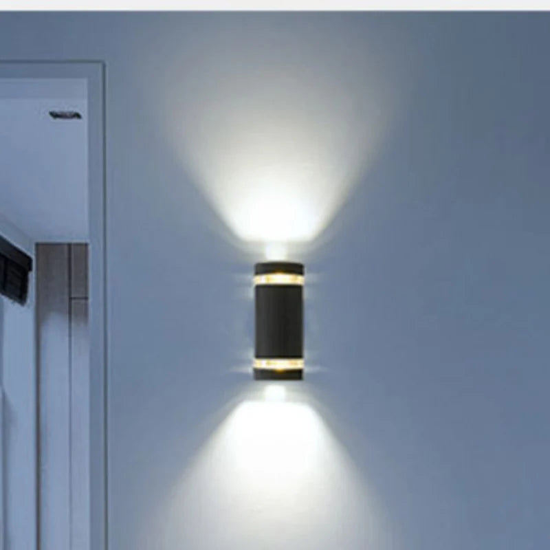 applique murale extérieure double tête résistante à lhumidité - vue 10 sur 12