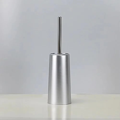 brosse de toilette de luxe avec support doré pour salle de bain - vue 7 sur 10