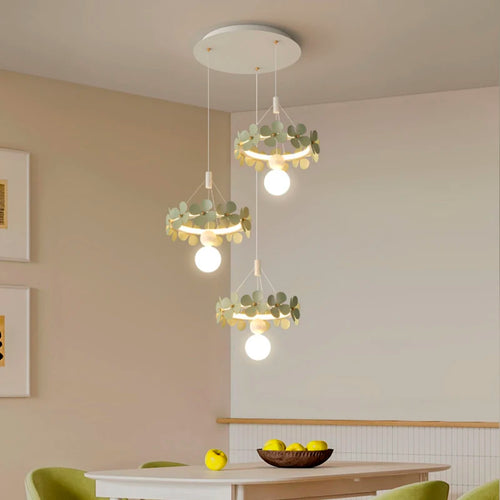 suspension minimalistes fleur créative ins moderne - vue 2 sur 10