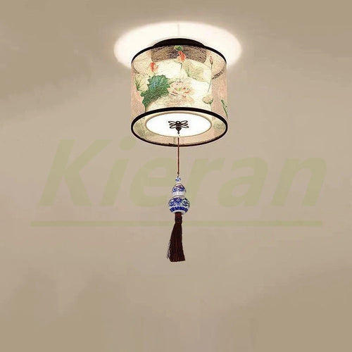 plafonnier led moderne simple lotus oiseau pour hôtel ktv - vue 18 sur 30