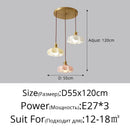 lustre plissé simple pour décoration intérieure éclairage doux