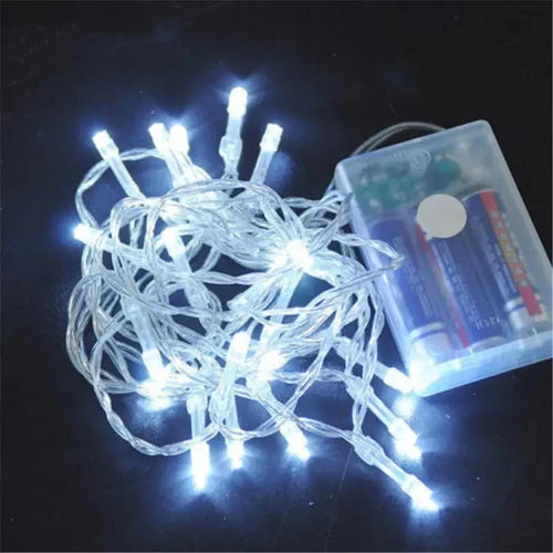 guirlande lumineuse LED à piles pour décorations de fête - vue 6 sur 9