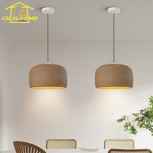 suspension minimaliste japonaise wabi-sabi pour espaces modernes - vue 3 sur 14