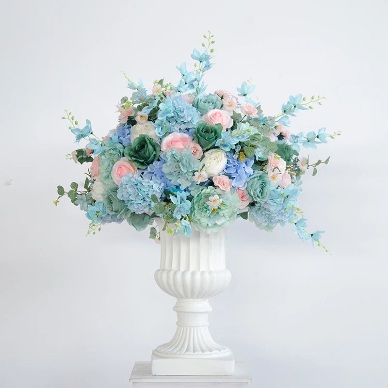 boules de fleurs artificielles en soie pour décoration de mariage et photo - vue 18 sur 22