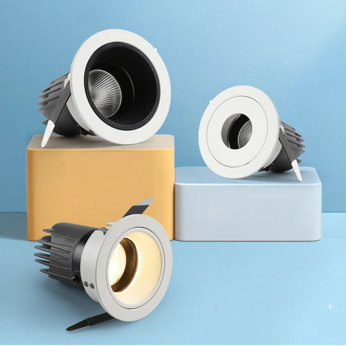 plafonnier led angle réglable spot encastré design moderne - vue 2 sur 11