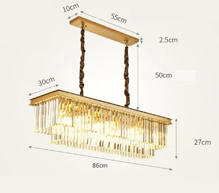 lustre en cristal design créatif pour décoration intérieure - vue 13 sur 15