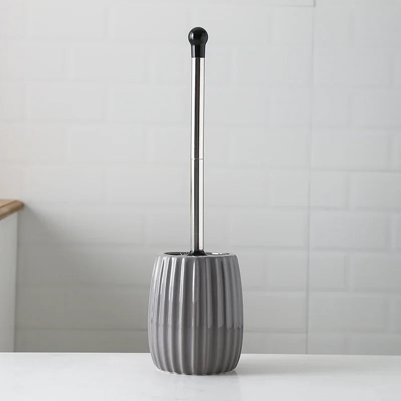 brosse de toilette céramique nettoyage sans angle mort - vue 1 sur 13