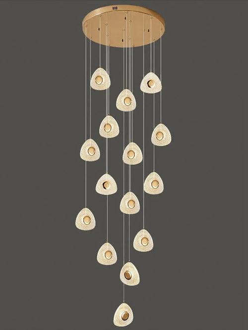 suspension design en acrylique pour intérieur moderne et loft - vue 4 sur 20