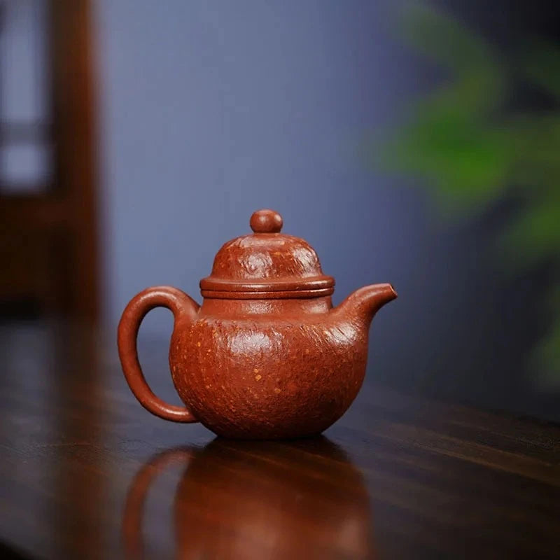 Théière yixing zisha artisanale 180 ml service thé - vue 3 sur 7