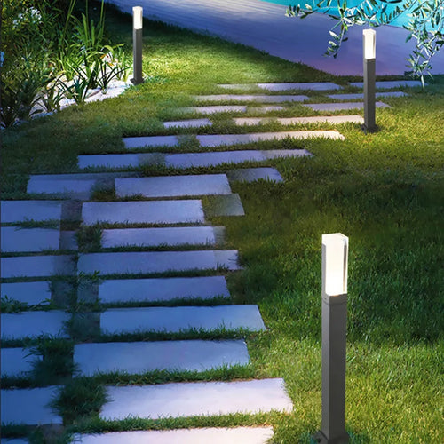 colonne lumineuse led extérieure étanche pour jardin et paysage - vue 4 sur 14