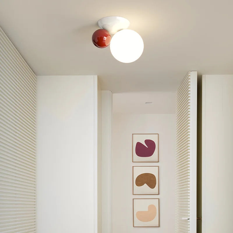 lampe de chevet simple pour hôtel et escalier plafonnier - vue 4 sur 9