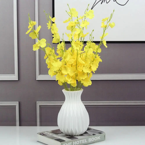 pot à fleurs moderne en plastique pour décoration nordique - vue 5 sur 9