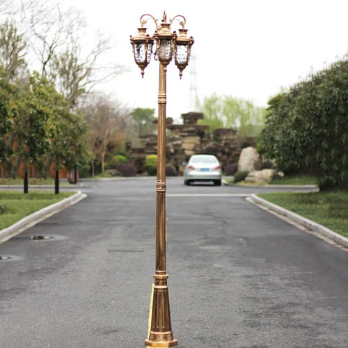 lampadaire led européen éclairage extérieur industriel pour jardin et route - vue 5 sur 10