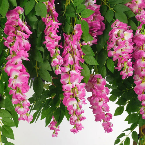 guirlande de fleurs artificielles pour décoration de mariage - vue 6 sur 10