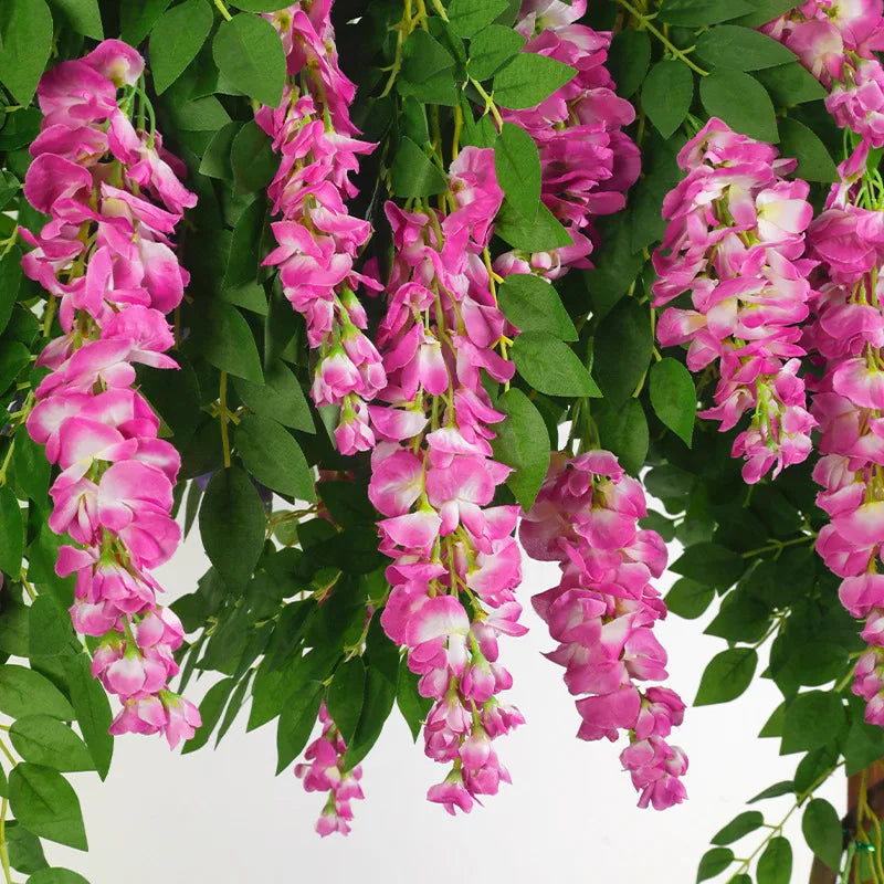 guirlande de fleurs artificielles pour décoration de mariage - vue 5 sur 10