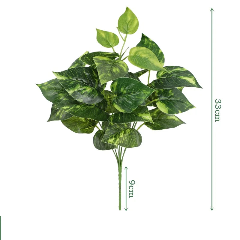 feuilles de bambou dieffenbago en soie pour décoration élégante - vue 17 sur 32