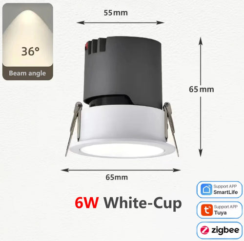 spot led cob zigbee intensité variable en aluminium - vue 17 sur 17
