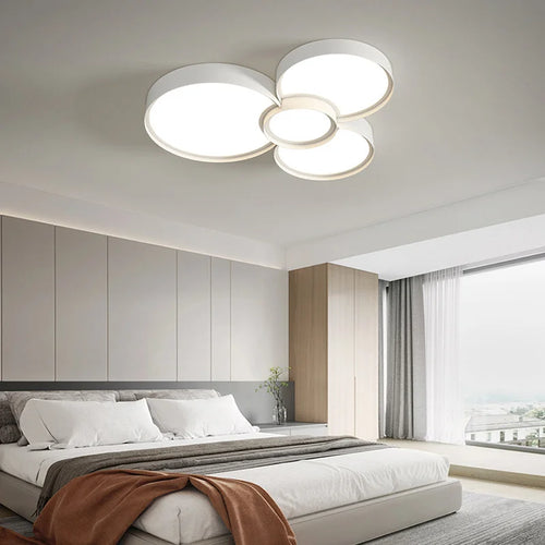 plafonnier led moderne pour un intérieur élégant et lumineux - vue 7 sur 11