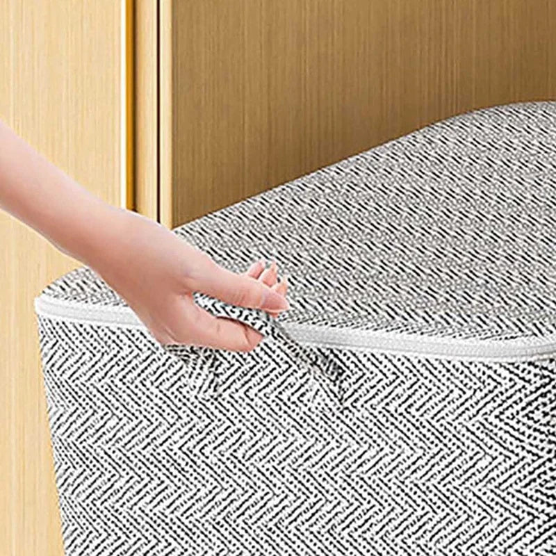 sac de rangement à fermeture éclair réutilisable et durable pour vêtements - vue 4 sur 7