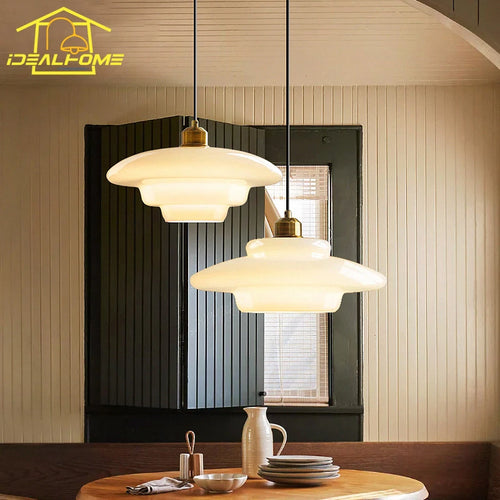 suspension décorative en verre design pour intérieur moderne - vue 4 sur 9