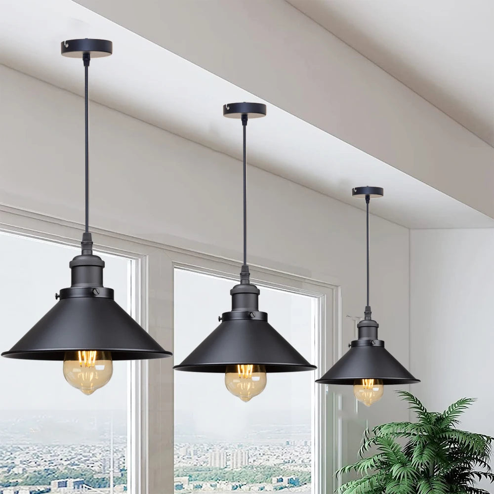 lampe suspendue vintage rétro luminaire décoratif d'intérieur