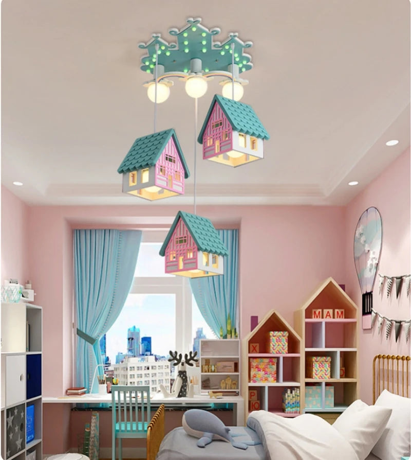 lustre pour enfant décorations de noël suspension - vue 3 sur 8